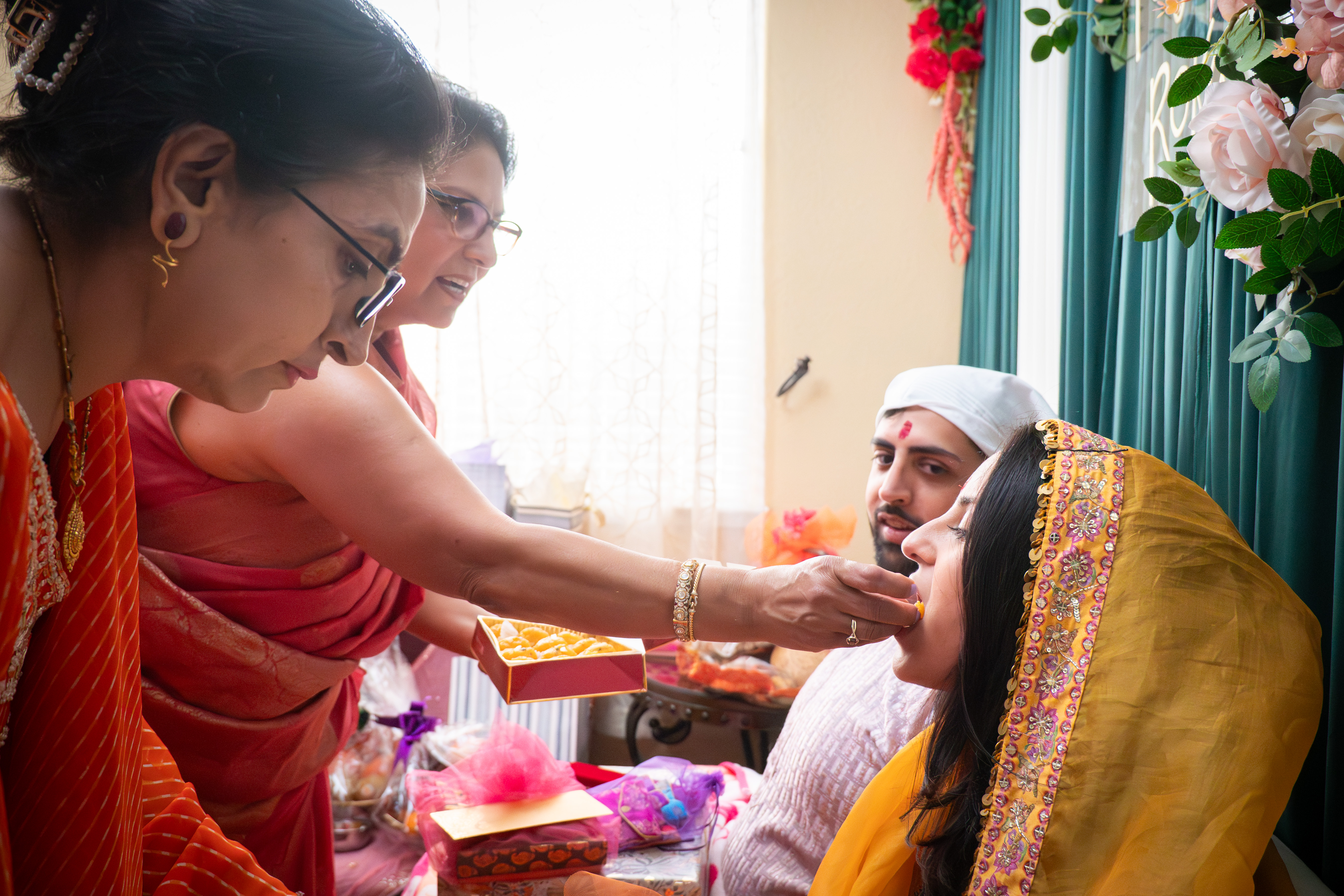 Josh and Pooja's Roka highlight