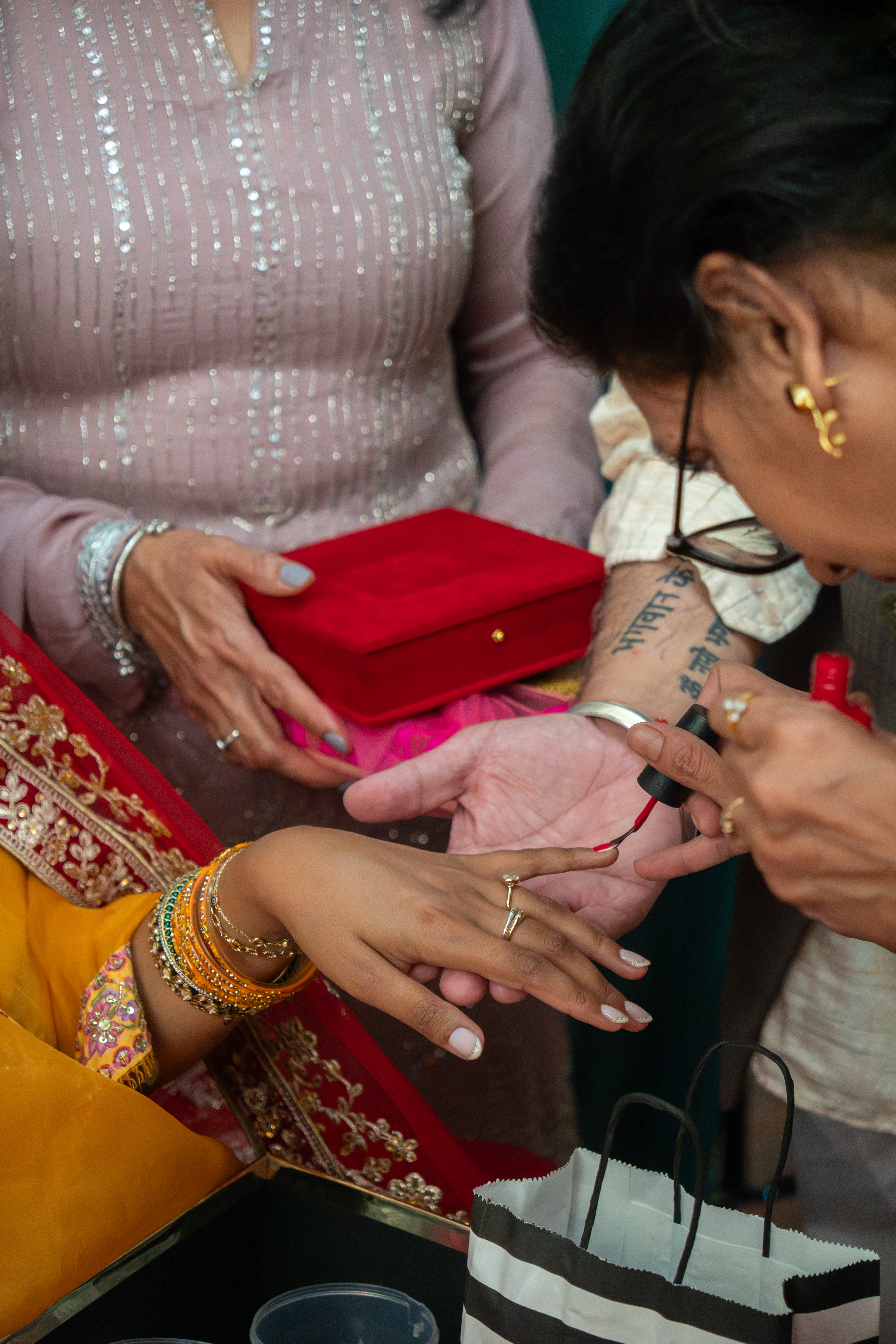 Josh and Pooja's Roka highlight
