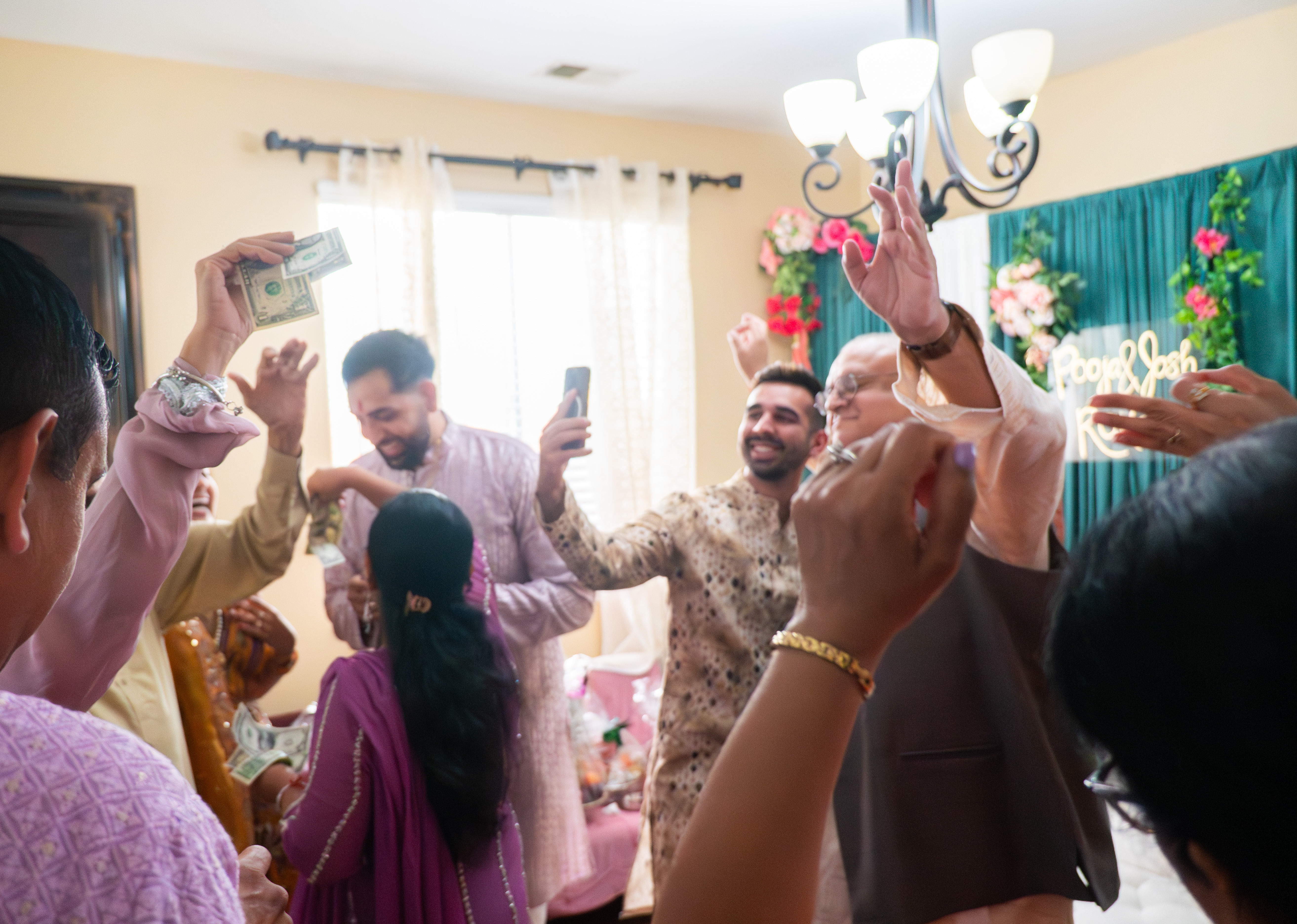 Josh and Pooja's Roka highlight